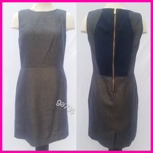 Michael Kors | Metallic Sheath Dress | Blue, 8P